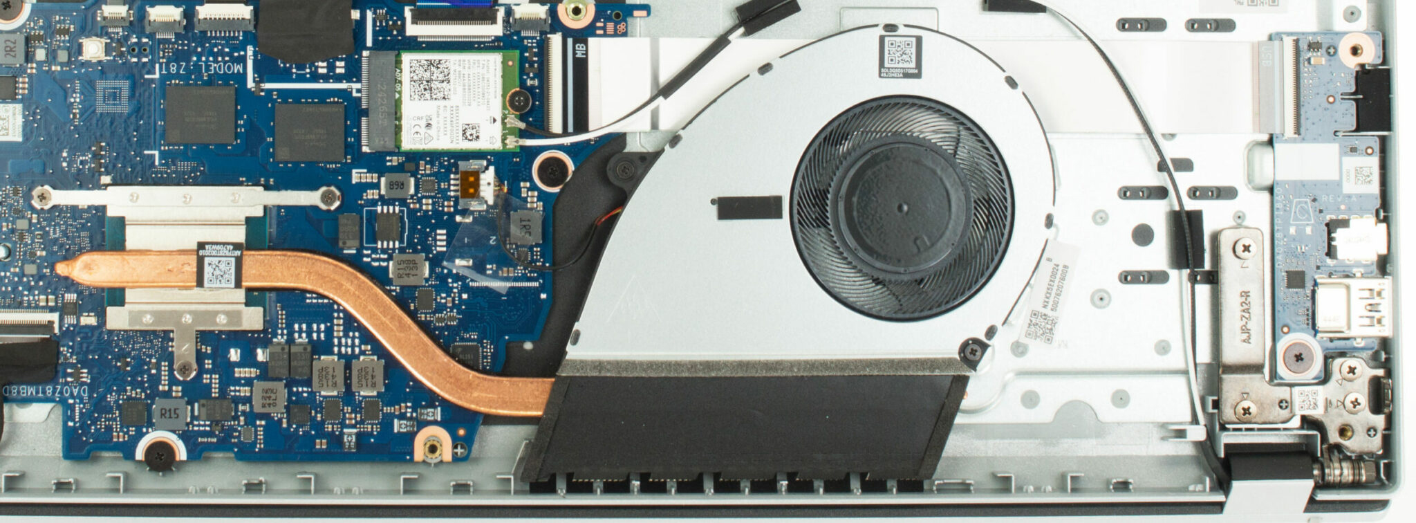 Internal Photo of Acer Aspire Go 15 AG15-31P, AG15-41P, AG15-41PT, AG15-42P, black backlit US keyboard (ACER AG15-31P)